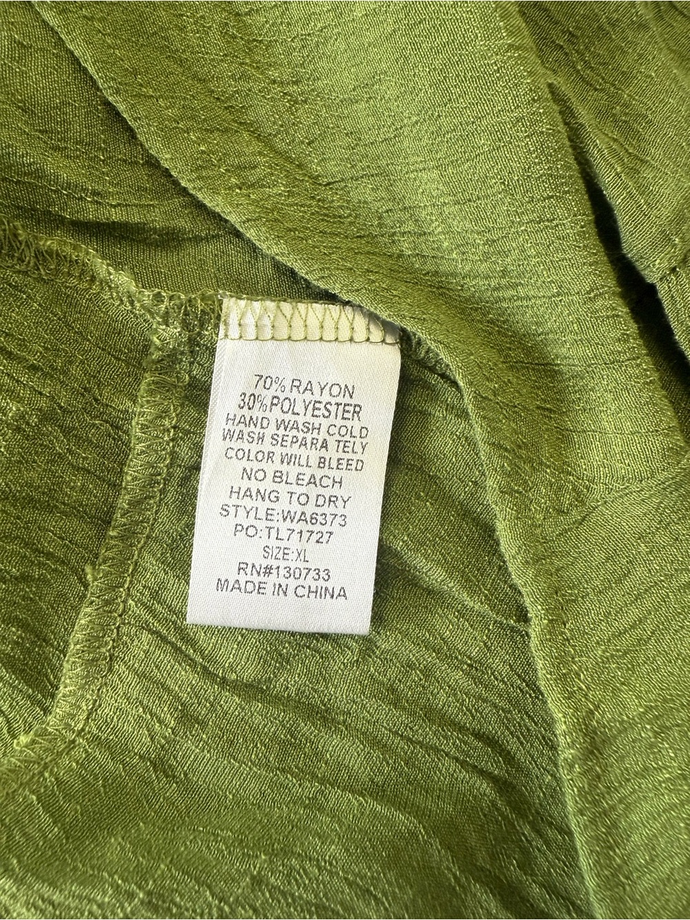 Umgee Plus Olive Green Button-down Shirt Hi-low Hem Tunic Size XL - Picture 7 of 7